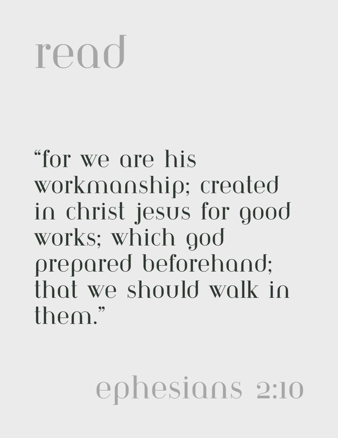 A scripture 'read' page from the devotional